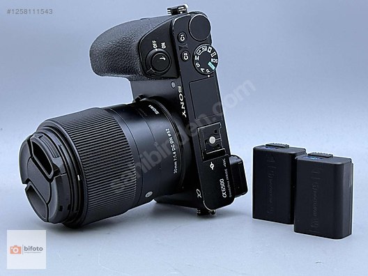 Kamera Mirrorless Sony Alpha A6500 Olx Sony A6500 Sigma 30mm