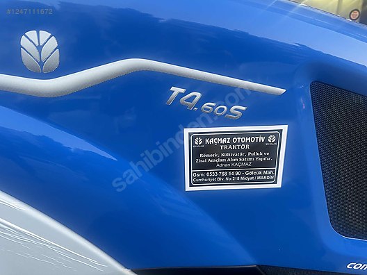 Machinery / Agricultural Machines / Tractors / New Holland / T4.60S
