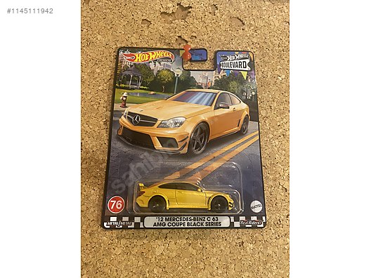 Hot Wheels 12 Mercedes C63 Black Series Diecast Model Araba