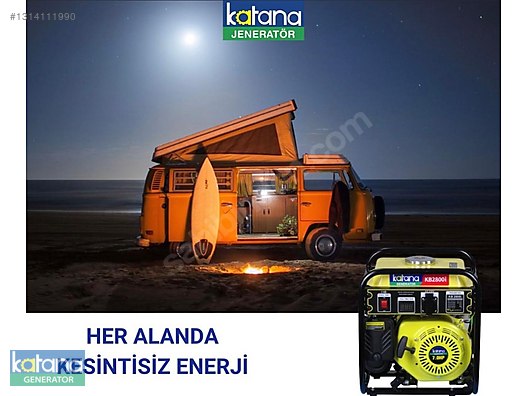 KATANA 2,75 kVA Portatif İnvertör Jeneratör - Türkiye'nin ilan