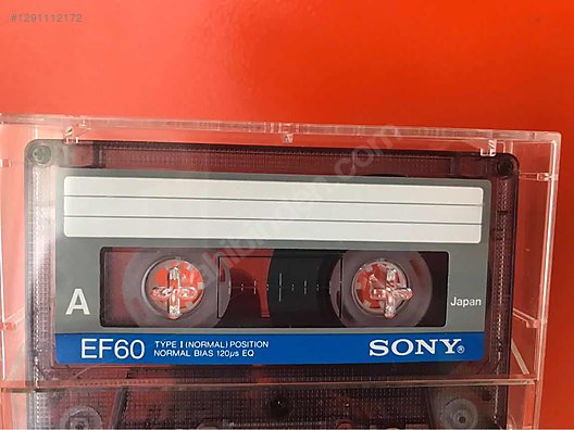 Blank Cassette / Sony Boş Kaset 10 adet japon üretimi on