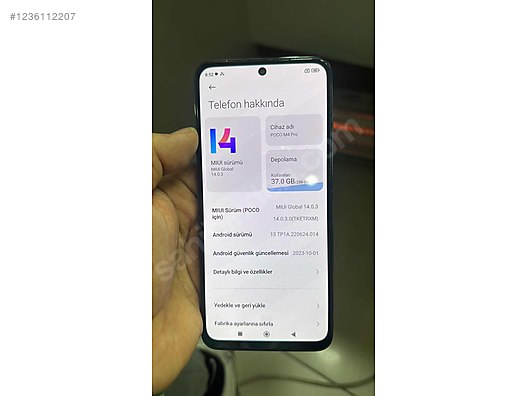 İkinci El ve Sıfır Alışveriş / Cep Telefonu & Aksesuar / Cep Telefonu / Xiaomi / Poco M4 Pro