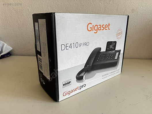 Gigaset DE410 IP PRO – Téléphone IP D'occasion Révisé – Parfait état Fonctionnel