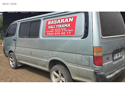 toyota hi ace 2 4 ld acil acil acil 190 000 km sahibinden comda 959112656