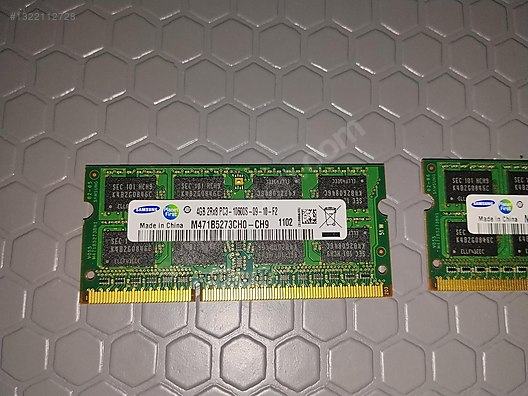SAMSUNG 8 GB (4GB x 2) DDR3 1333Mhz Dual Kit Laptop Ram on
