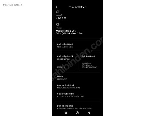 Used & Brand New Items / Cell Phones & Accessories / Cell Phones / Xiaomi / Redmi 12C