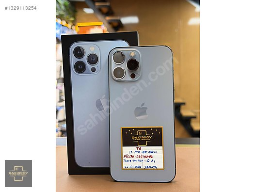 Apple / iPhone 13 Pro Max / 13 PRO MAX 256GB-DEĞİŞENSİZ-KUTULU