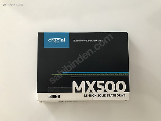 Crucial MX500 500GB 2.5 inç SSD sahibinden.comda - 1329113280