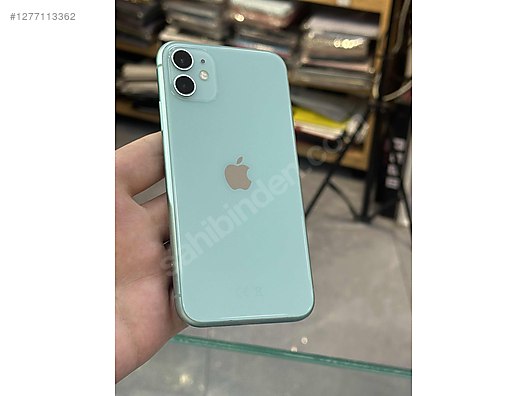 Resim Apple iPhone 11 İkinci El TR | 64 GB | Yeşil İkinci El 6 AY GARANTİLİ IPHONE 11 64 GB YEŞİL PİL 100