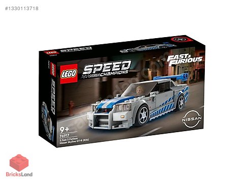 LEGO 76917 Speed Champions 2 Fast 2 Furious Nissan Skyline GT-R