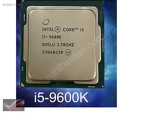 i5 9600k intel 9. nesil işlemci 1151 pin on sahibinden.com