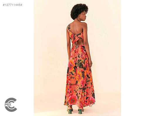 FARM Rio Orange Blooming Garden Maxi Dress - Elbise Modelleri  sahibinden.com'da - 1277114454