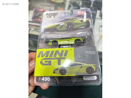 Mini GT 1:64 McLaren Artura Flux Green #496 Limited Edition Mijo