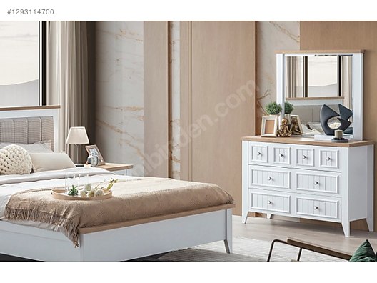 Vivense Lora Yatak Odası Takımı / 6 Kapılı 2 adet Gardolap