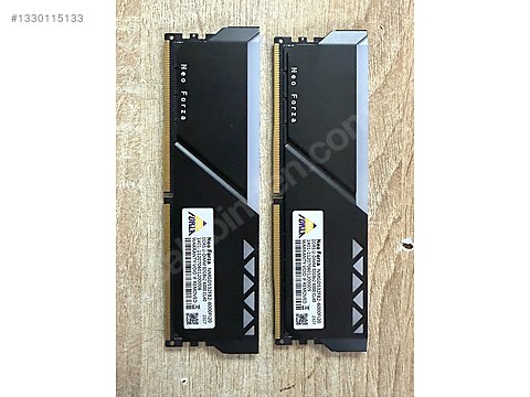 NEOFORZA DDR5 6000 MHZ CL40 SIFIR AYARINDA RGB Lİ RAM sahibinden