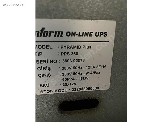 İkinci El ve Sıfır Alışveriş / Bilgisayar / Çevre Birimleri / Kesintisiz Güç Kaynağı (UPS)