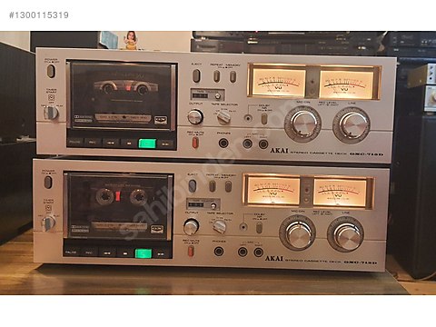 AKAI GXC-715D CASETTEDECK TERTEMİZ on sahibinden.com - 1300115319