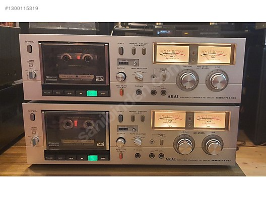 hirata様　AKAI AKAI GXC-715D CASETTEDECK TERTEMİZ on sahibinden.com - 1300115319