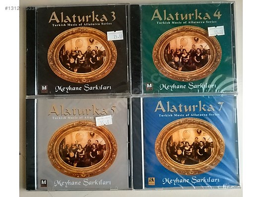 洋楽 262294 All in - the Cds Alaturka sıfır açılmamış ambalajında 4 adet CD - Müzik CD leri