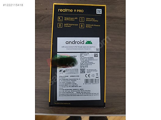 İkinci El ve Sıfır Alışveriş / Cep Telefonu & Aksesuar / Cep Telefonu / Realme / 9 Pro