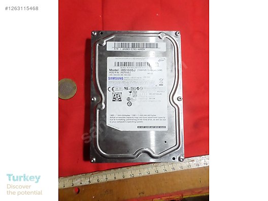 Samsung Spinpoint F3 HD103SJ SATA 7200 RPM TB Harddis