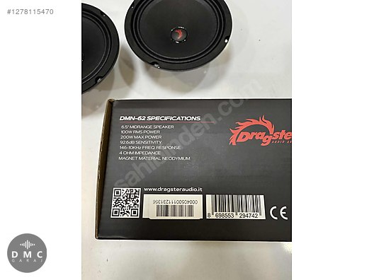 Hoparlör / Midrange / Dragster DMN62 midrange 16cm sahibinden