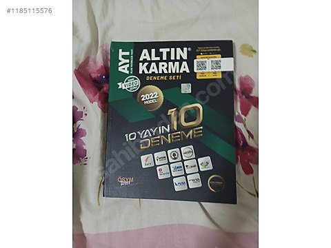 AYT altın karma 10 deneme - Test Kitapları sahibinden.com'da - 1185115576