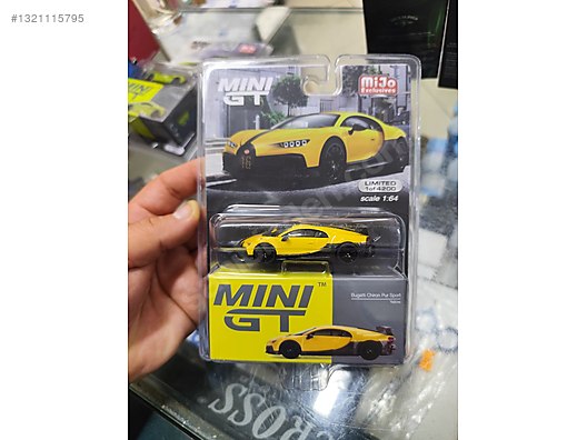 MINI GT Bugatti 6個セット Mini GT Diecast Model 1:64 Bugatti Araba - 1321115795