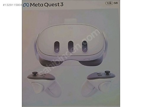 META QUEST 3 128GB TAKASLI sahibinden.comda - 1329115804
