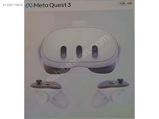 META QUEST 3 128GB TAKASLI sahibinden.comda - 1329115804