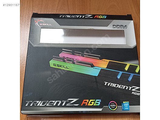 GSKİLL TRIDENT Z RGB 16GB 2X8 B DDR 4 16GB DDR4 3000 MHZ RGB RAM