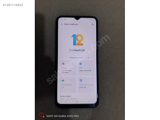 Used & Brand New Items / Cell Phones & Accessories / Cell Phones / Vivo / Y21