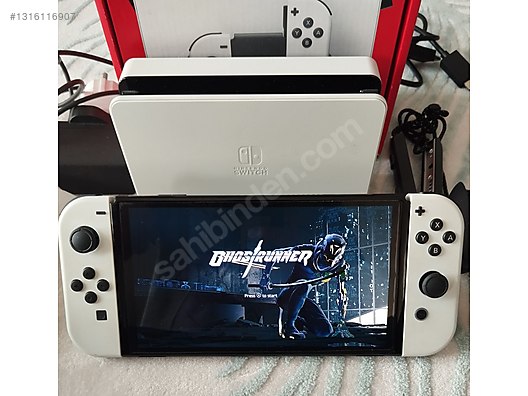 Nintendo Switch Oled çipli ve 256 GB hafıza kartı oyun yüklü Nintendo Switch Oled çipli ve 256 GB hafıza kartı oyun yüklü