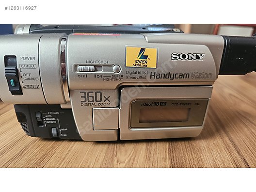 Sony CCD-TRV87E Hi8 Video8 Kamera Camcorder on sahibinden.com