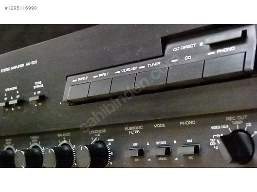Yamaha / YAMAHA AX 500 STEREO AMFİ on sahibinden.com - 1295116990