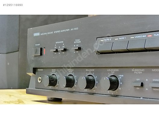 Yamaha Entegre Amfi - YAMAHA AX 500 STEREO AMFİ - 1295116990