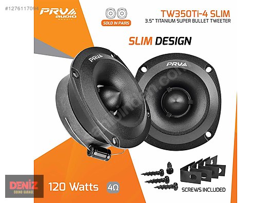 Hoparlör / Tweeter / PRV Audio 8 cm Tweeter 120 Watt 60 Rms