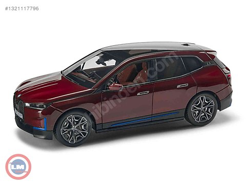 1:18 Minichamps 2023 BMW iX Aventurine Red, Lider Model'den on