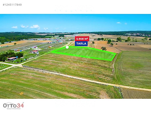 Yerleşim Yerlerine Yakın Satılık 5908 m2 Yola Cepheli Tarla #1245117849