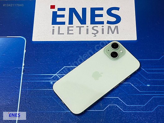 Apple / iPhone 15 / **Pil:92 D:346 iPhone 15 Yeşil 1 Ay Türkiye