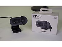 Logitech Brio 100 Siyah Full HD 1080P Mikrofonlu Webcam