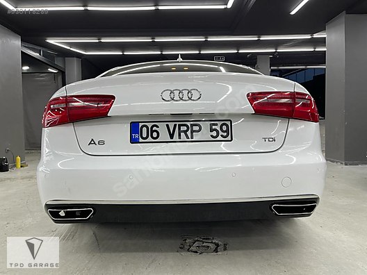 otomobil arazi araci dis aksesuar audi a6 2012 2013 2014 w12 kare difuzor w12 kare egzoz ucu sahibinden comda 930118289
