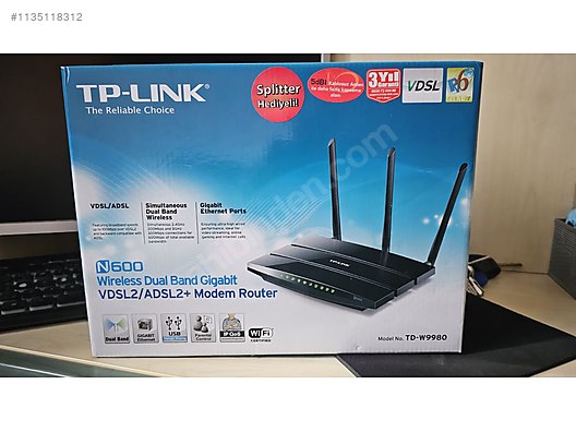 TD-W9980, Modem Routeur VDSL2/ADSL2+ Gigabit WiFi Double Bande N600
