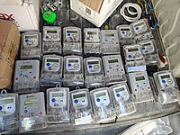 24 adet az kullanılmış sayaçlar monofaze