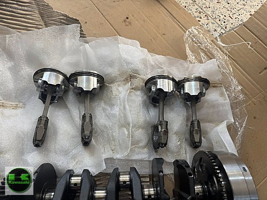 パーツ SEIJI Motor / 03-06 kawasaki zx6 piston zx 636 piston segman seti 2el