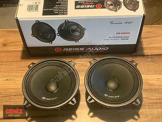 Hoparlör / Midrange / Reiss Audio 13 cm Neo Midrange Teki 160 Watt