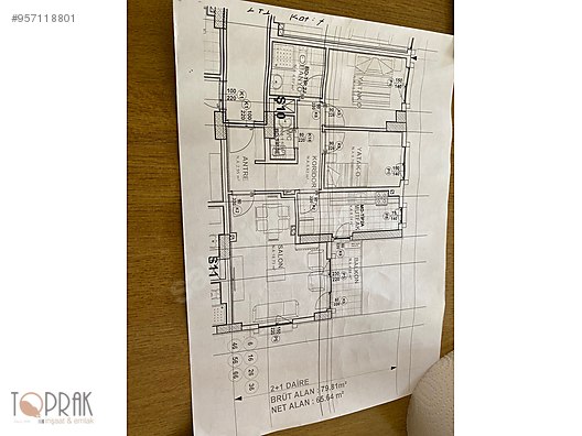 TOPRAK İNŞAAT & EMLAK'TAN PROJEDEN 2+1 80M2 SATILIK DAİRE - Satılık ...