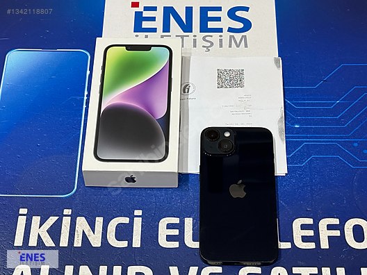 Apple / iPhone 14 / Türkiye Cihazı PİL:86 iPhone 14 Sıfırdan