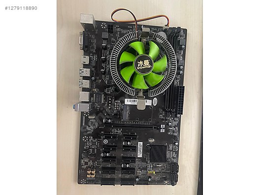 Esonic B250-btc-gladiator es 1151 soket anakart+CPU+fan Anakart