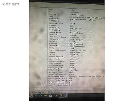 OYUNCU KASASI - Kasa ve Tüm Masaüstü Bilgisayar Donanımları sahibinden.com'da